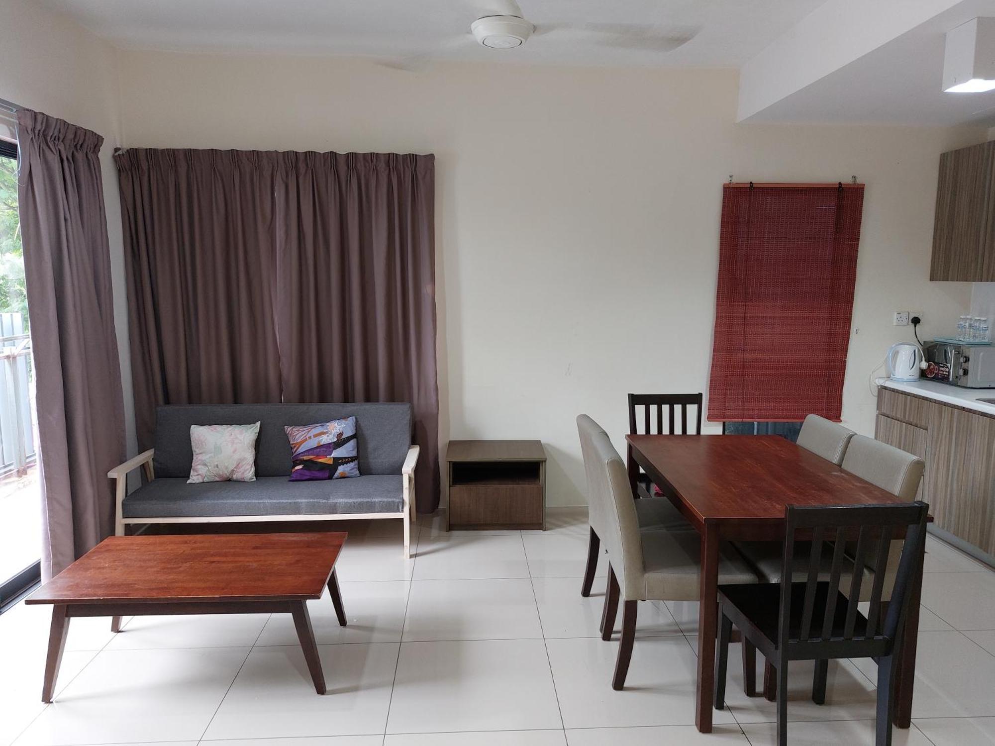 Cozy Swiss Garden Beach Resort Residence Kampung Sungai Karang Buitenkant foto